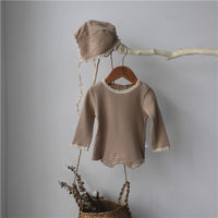 Fashion Girl's Long Sleeve Triangle Creeper