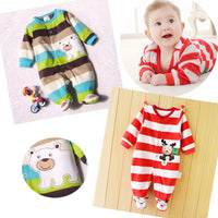 Baby Jumpsuit Baby Rompers Long Sleeve Polar Fleece