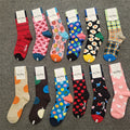 Mid-High Tube Trendy Socks Couple Cotton Sock