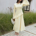 Womens Stylish Casual And Elegant Patchwork Dress