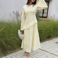Womens Stylish Casual And Elegant Patchwork Dress