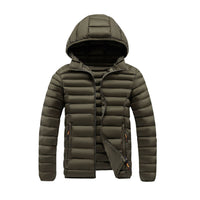 Rib Cotton-padded Coat Slim-fit Lightweight Cotton-padded Jacket Lightweight Multi-color