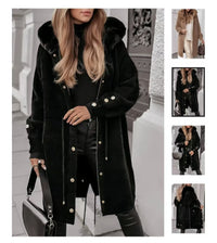 Mink Fur Extended Cardigan Coat And Trench Coat