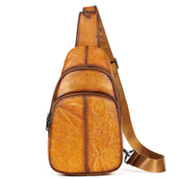 Men's First-Layer Cowhide Shoulder Bag
