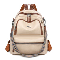 Lightweight Girls' Travel Backpack Large Capacity Retro