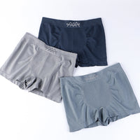 Men's Underwear Mid-waist High Elastic Seamless And Breathable Boxers