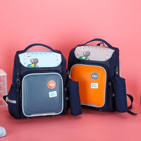 Schoolbag Boys And Girls Burden Reduction Spine Protection Water-proof Large Capacity