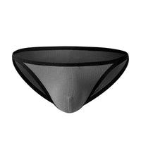 Men's Low Waist Narrow Rim Threaded Modal Comfortable Sexy Panties