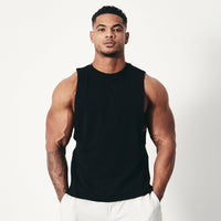 Workout Vest Men's Tops Outdoor Running Leisure Exercise Sleeveless