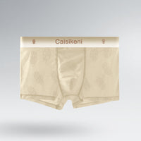 Men's Ice Silk Net Yarn Breathable Boxers