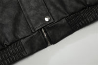 Men's FallWinter Loose Casual Leather Clothing Coat