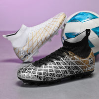 Soccer Shoes Long And Short Spikes Adult Student Race Shoes Training Football Shoes