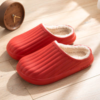 Cotton Slippers Men's Home Water-proof Bag Heel Warm Indoor