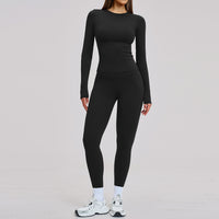 Outdoor Running Tight-Fit Sporty Casual Set