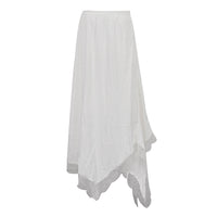 Irregular Mid-Length Lace Patchwork Skirt