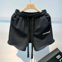 Cotton Shorts Men's Loose Straight Five Points