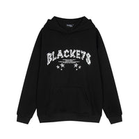 Men's High Street Dark Hooded Loose Casual Pullover Fashion
