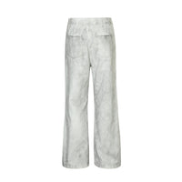 Ink Tie-dyed Straight Jeans Men's Loose
