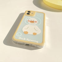 Cute Cartoon Duck Phone Case All-inclusive Anti-fall