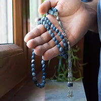 99-bead Weathered Agate Prayer Beads