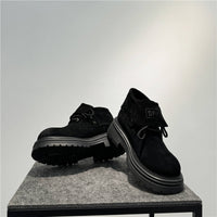 Retro Distressed Worker All-match Thick-soled Two-way Boots