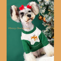 Dog Clothes Autumn And Winter Knit Sweater