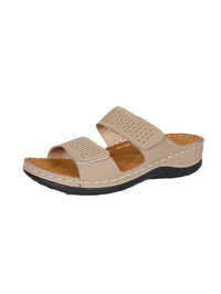 Women's Plus-Size Hollowed-Out Wedge Sandals