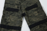 Heavy Industry Camouflage Workwear Men Trousers Stitching