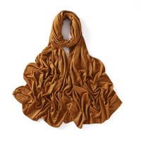 56 Colors Solid Color Modal Scarf Small Size Monochrome Jersey Veil Mercerized Cotton Scarf