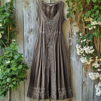3D Digital Print Women's Dress