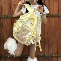 New Handmade Original Pain Layer Backpack