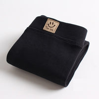 Spring And Autumn Thickening Solid Color Baby Pants Cotton Children's Trousers Outer Wear
