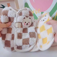 Dog Clothes Hand Holding Rope Fleece-lined Warm