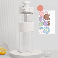 Plastic Fitness Sports Portable Water Bottle