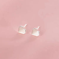 Sweet Personality Temperament Ear-caring Peach Heart Earrings