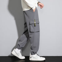 Plus Size Men's Workwear Bag Fall Loose Tappered