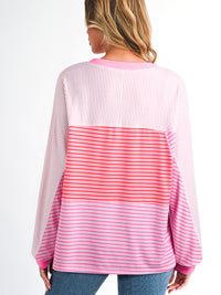 Women's Casual Printed Round Neck Sweatshirt