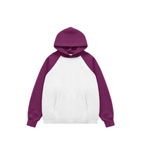 Men's Clothing Fleece-lined Raglan Hooded Sweater