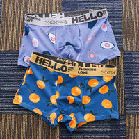 Cotton Boxers Loose And Comfortable Underpants For Boys Young Students Boxer Shorts