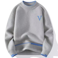 New Round-neck Skin-friendly Knitted Base Layer Top