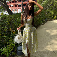Waist-cinched Strapless Sleeveless Elegant Long Dress