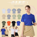 Cotton Round Neck Short Sleeve T-shirt