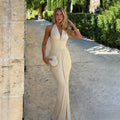 Womens Slim-Fit New Split-Style Dress