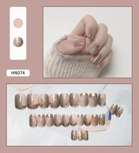 Nail Art Finished Fake Nail Scrub Nail Patch Wearable