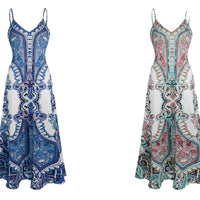 Loose-fitting Figure-flattering Sun-protective Slip Dress