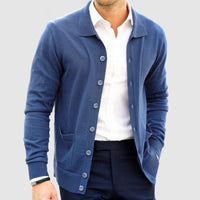 Loose Slimming And Fashionable Single-breasted Sweater Coat