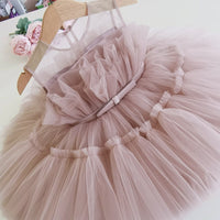 Children's Dress Fluffy Gauze Girl Princess Dress