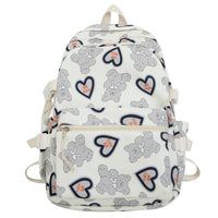 Cute Print High School Student Computer Backpack