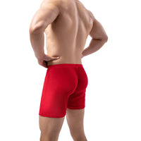 Men's Fashion Leggings Solid Color Transparent Underwear