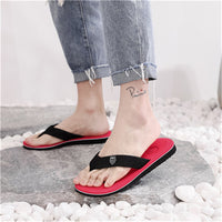 Summer Flip-flops Men's Xiaobei Same Style Leisure Flip-flops Cross-border Beach Shoes Men's Sandals